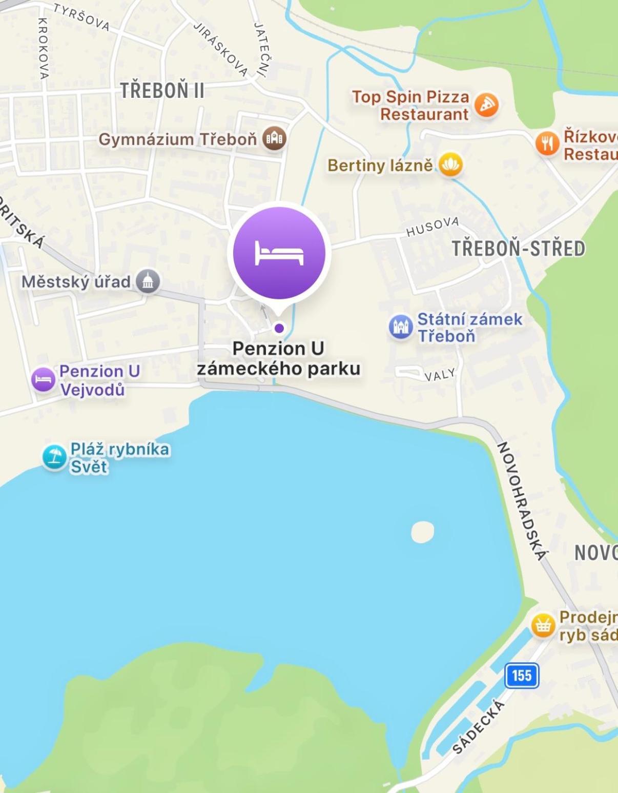 Penzion U Zameckeho Parku Trzeboń Zewnętrze zdjęcie